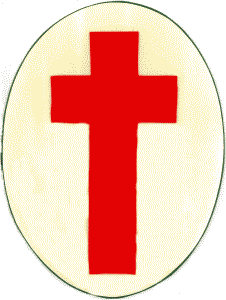 rotes Kamillianer-Kreuz