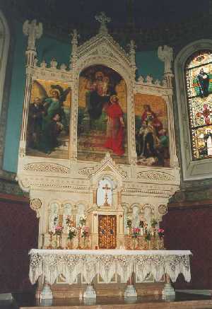 der Altar der Kirche St. Karl Borrom&auml;us