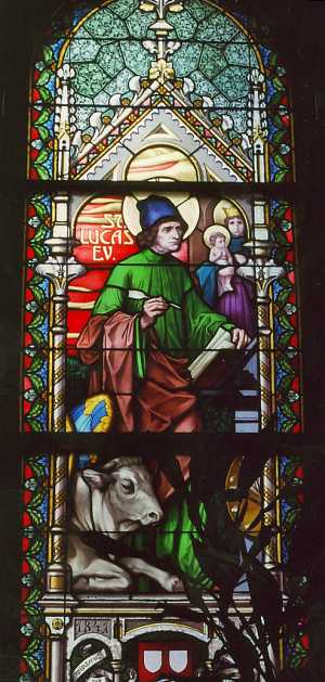 St. Lukas Glasfenster