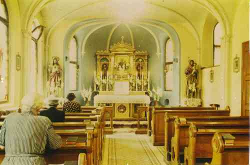 Kapelle des Kamillianerkloster Lainz früher