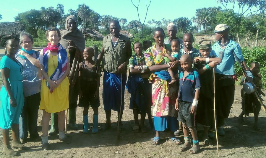 Bewohner von Nyamwage