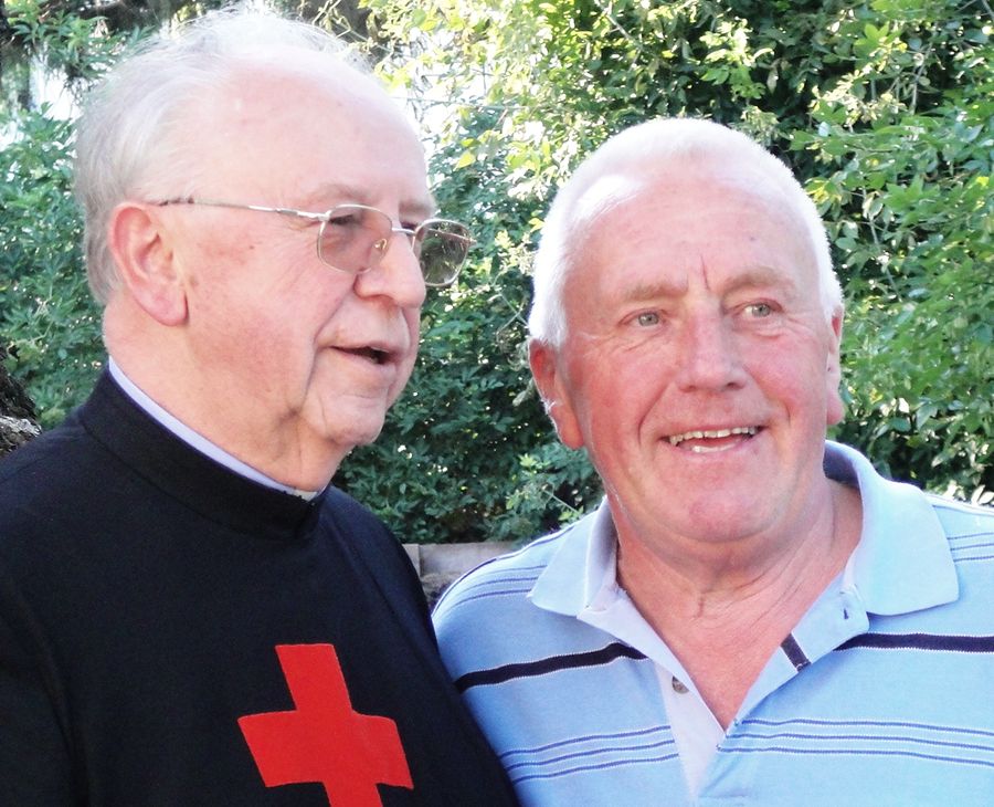 Josef Büchler (rechts)