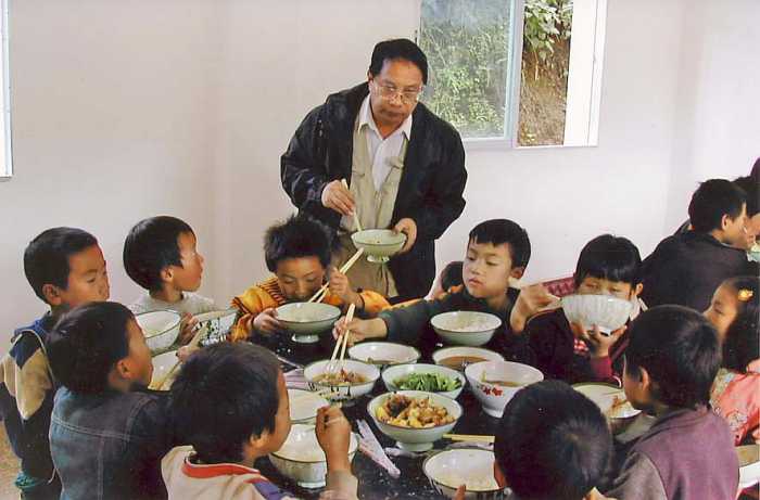 ...täglich eine warme Mahlzeit