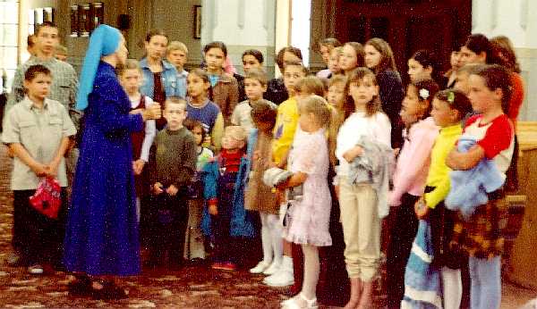 Kinderzentrum im Kloster in Sambir, Ukraine
