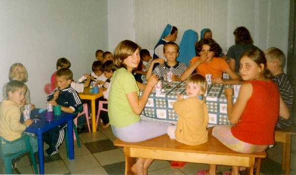 Kinderzentrum im Kloster in Sambir, Ukraine