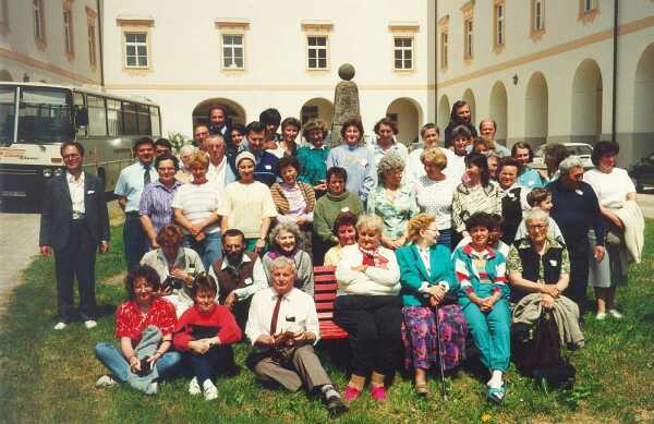 Kamillianischen Familien aus Ungarn im ehemaligen Kamillianerkloster Losensteinleiten